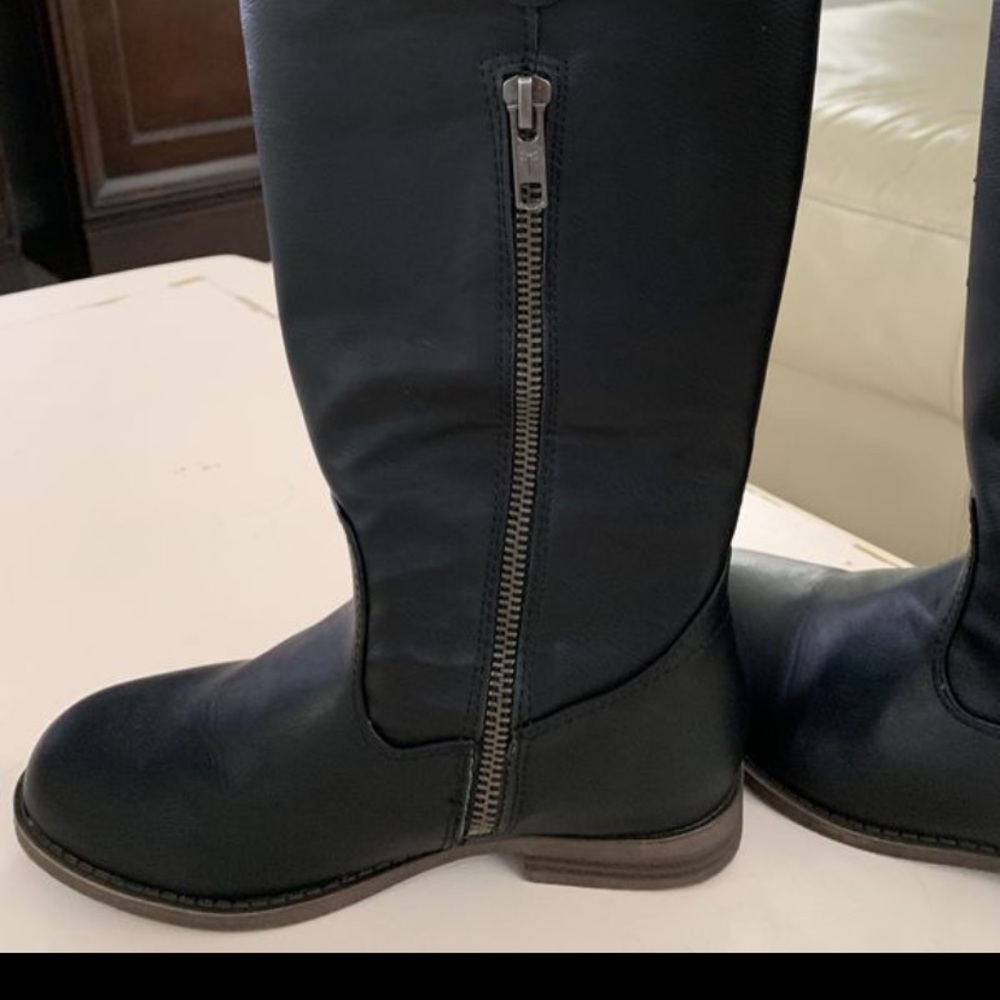 Frye tall boots girls size 1